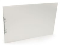 Plastmapp Polyclip folder - 1x A4/A3