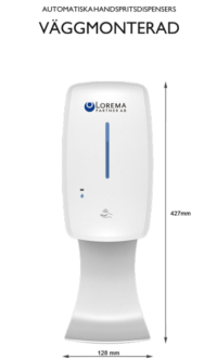 Automatiska handsprits dispensers - 3 olika modeller
